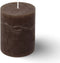 Spaas - Rustiek Kaars 80/110mm-donkerbruin