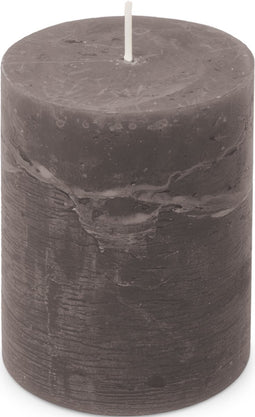 Spaas - Rustiek Kaars 80/110mm-donkergrijs