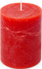Spaas - Rustiek Kaars 80/110mm-rood