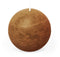 Spaas - Rustiek Kaars Bol 80mm-cognac