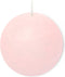 Spaas - Rustiek Kaars Bol 80mm-lichtroze
