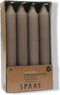 Spaas - Spaas mini taper candles 21/150 beige Tray x8