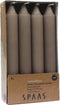 Spaas - Spaas mini taper candles 21/150 beige Tray x8