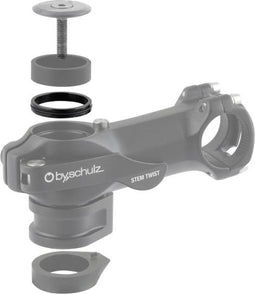 Spacer By,Schulz Top Cap 11/8 Zwart
