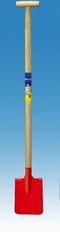 spade schep 90 cm rood