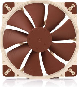 Noctua NF-A20 5V PWM - Ventilator 200mm - Geluidssterkte 18,1dB(A) - Beige Rood