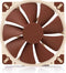 Noctua NF-A20 5V PWM - Ventilator 200mm - Geluidssterkte 18,1dB(A) - Beige Rood