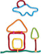 Spaghetteez 35 stuks set- flexibele bouwstaafjes- speelgoed 4,5,6,7,8 jaar jongens en meisjes- knutselen meisjes jongens- constructie speelgoed- Montessori speelgoed- educatief speelgoed