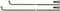 Spaken met nippels Sapim Leader 262-14 - ø2.00 mm - FG 2,3 - RVS (100 stuks)