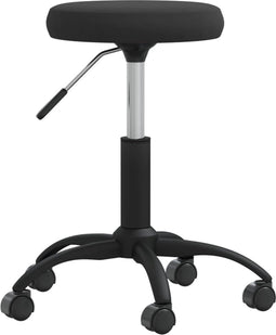 vidaXL - Massagekruk - fluweel - zwart