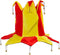 Spanish Flag Jester Hat with 14 Bells