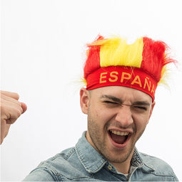 Spanish Flag Wig