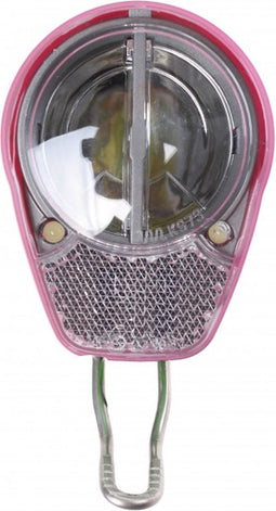 Spanninga Koplamp roxeo roze aan/uit xda daglichtfunct naafdynamo