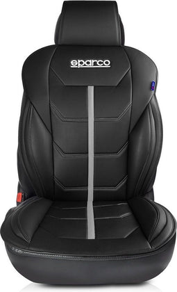 Sparco Autostoelhoes Zwart / Grijs - per Stuk - Autostoel kussen