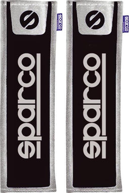 Sparco Set Gordelhoezen - Zwart/Grijs