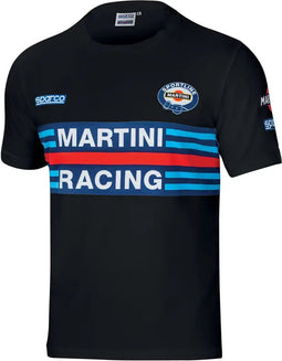Sparco T-Shirt Martini Racing Replica | zwart / m | T-Shirt | 01274MRNR2M
