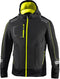 Sparco Tech Softshell Jas - Sportief, Winddicht en waterafstotend | grijs-geel / xl | Softshell Jassen | 02412GSGF4XL