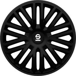 Sparco Wieldoppen Bergamo 14 Inch Abs Zwart 4 Stuks