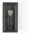 Spark Mini Muurlamp Zwart met LED