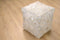 Spark Pouf 100 Grau / Silber