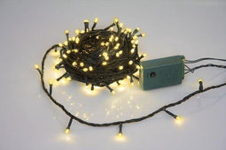 Sparkle Light Led 12m 160l Warm Wittegroene Draad 24v Modulator Ext.2.5m