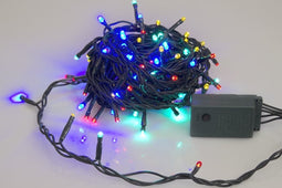 Sparkle light LED 8m 120 lampjes multicolor