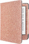 Sparkle Sleepcover Geschikt voor Tolino Shine 4 Hoes Roze