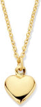 Sparkle14 ketting hart 1,0 mm 42 - 45 cm - Goud