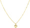Sparkle14 ketting hart 1,0 mm 42 - 45 cm - Goud