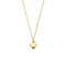 Sparkle14 ketting hart 1,0 mm 42 - 45 cm - Goud