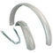 spatbord set 12 universeel zilver