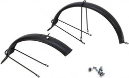 Spatbord Set - Mibo Royal/Express 20" - Zwart