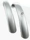 Spatbord set v+a 24 zilver