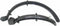 Spatbordset 24 Pvc Zwart 56Mm