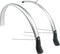 Spatbordset Eurofender Snello 28 x 51 mm - zilver