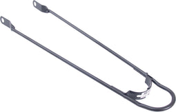 Spatbordstang 28" Tour met Bumper Mat-Zwart