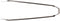 Spatbordstang Kg 28 Inch Rvs Zilver Per Stuk