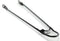 Spatbordstang met bumper voor achterwiel (28 inch/622) - Zwart