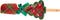 Spatel met bakvorm cadeau tartan Kerstboom