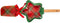 Spatel met bakvorm cadeau tartan Kerstster