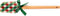 Spatel met strik en diverse prints - ruit - Nuvole di stoffa Ruit met wit