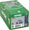 SPAX 1191010500255 Universele schroef, Verzonken kop, 5 x 25, Voldraad, T-STAR plus TX20 - WIROX - 1000 stuks