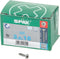 SPAX 1197000350163 Roestvaststalen schroef, Verzonken kop, 3.5 x 16, Voldraad, T-STAR plus T15 - blank - 200 stuks
