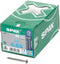 SPAX 1197000600603 Roestvaststalen schroef, Verzonken kop, 6 x 60, Voldraad, T-STAR plus T30 - blank - 100 stuks