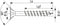 SPAX 191010450603 Universele schroef, Verzonken kop, 4.5 x 60, Deeldraad, T-STAR plus TX20 - WIROX - 100 stuks