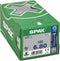 SPAX 191010600803 Universele schroef, Verzonken kop, 6 x 80, Deeldraad, T-STAR plus TX30 - WIROX - 100 stuks