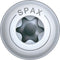 SPAX 251010600405 Hi-Force schroef, Discuskop, 6 x 40, Voldraad, T-STAR plus TX30 - WIROX - 200 stuks