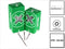 SPAX 251010600805 Hi-Force schroef, Discuskop, 6 x 80, Voldraad, T-STAR plus TX30 - WIROX - 100 stuks