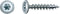 SPAX 251010800505 Riembouten 8 mm 50 mm T-profiel Staal Gehard 50 stuk(s)