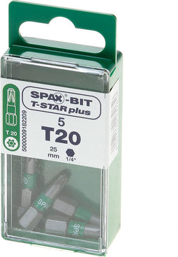 Spax bit t-star 50mm t20(5st)